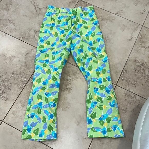 Lilly Pulitzer white label vintage pants size 4 - Picture 1 of 4